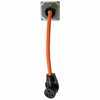 Ac Works 1.5FT 30A 125V L5-30P Generator Locking Plug to 6-50R 50A Welder Adapter WDL530650-018
